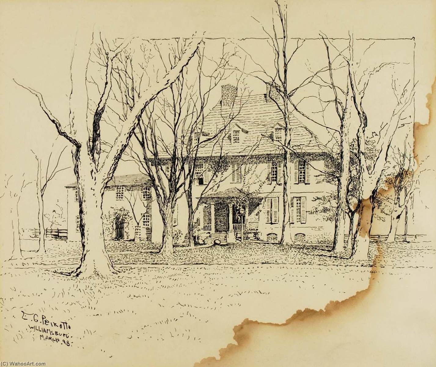 Home Of The President Of William And Mary College — Ernest Clifford Peixotto
