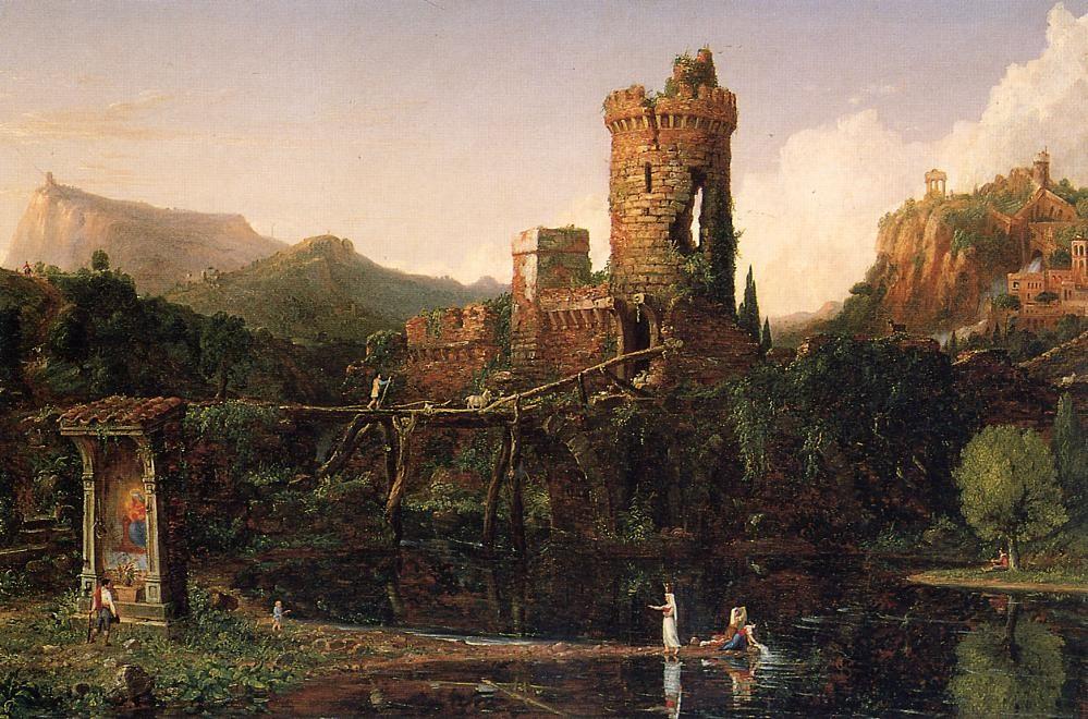 Landscape Composition Italian Scenery — Томас Коул