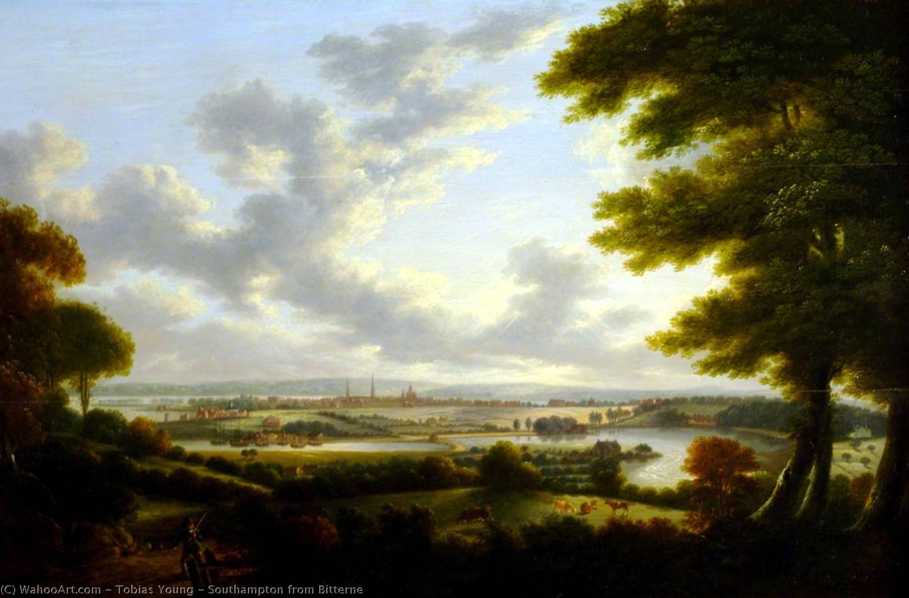 Southampton From Bitterne — Tobias Young