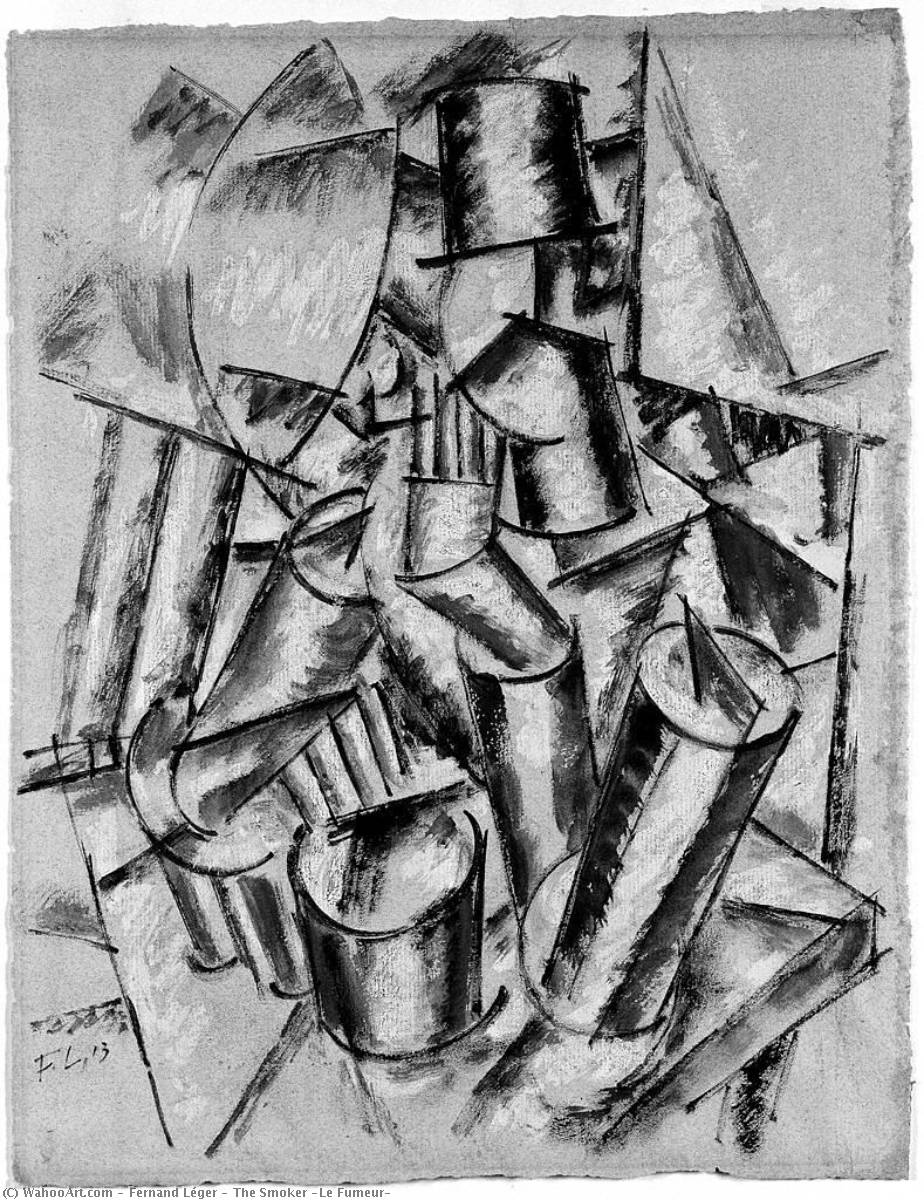 The Smoker (le Fumeur) — Fernand Léger
