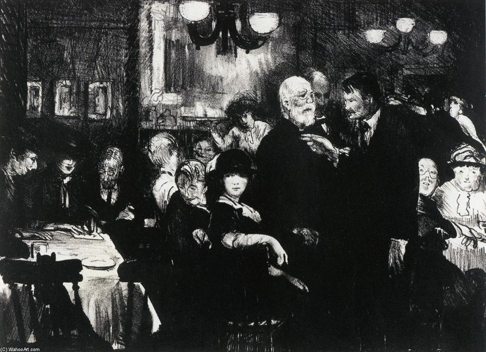 Artists' Evening — ジョージ・ウェズリー・ベローズ