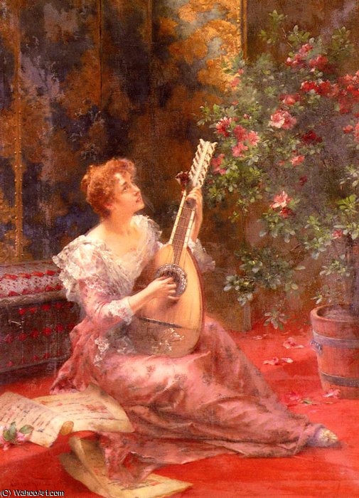 The Lute Player — Conrad Kiesel