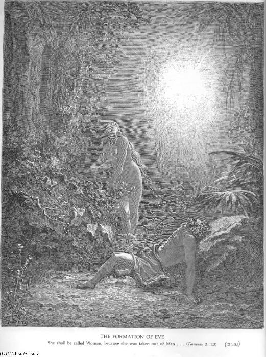 The Creation Of Eve — Paul Gustave Doré