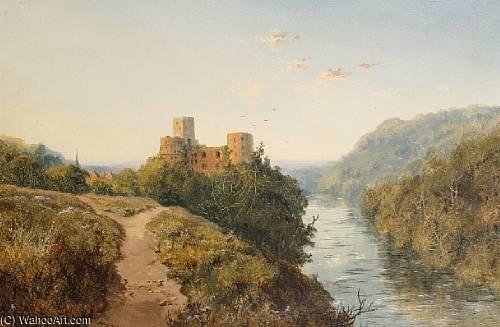 Goodrich Castle On The River Wye — Edmund John Niemann