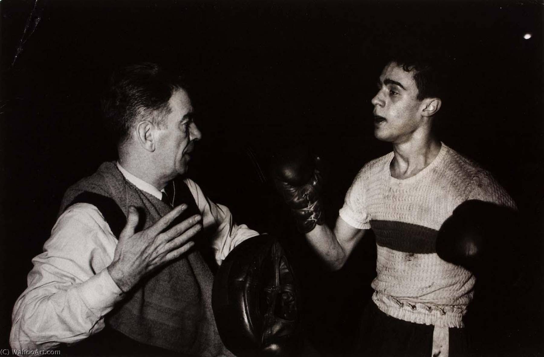 Nick Biondi And Trainer — Garry Winogrand