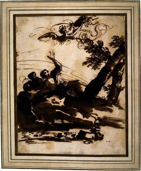 He Expulsion From The Garden Of Eden — Hans Baldung