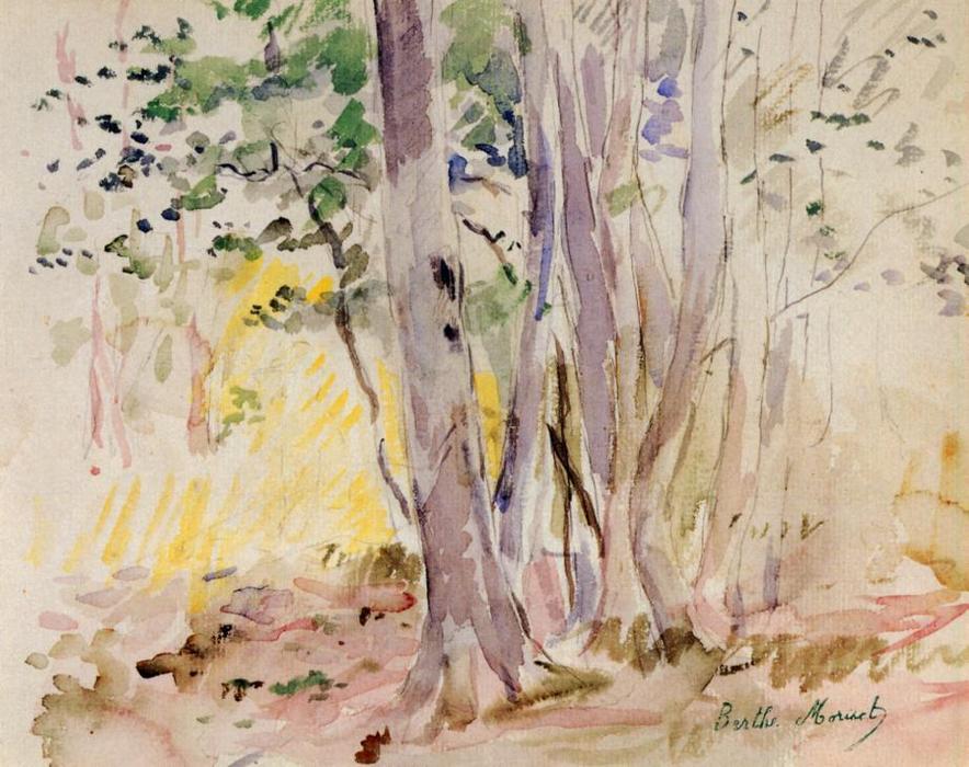 The Bois De Boulogne — Berthe Morisot