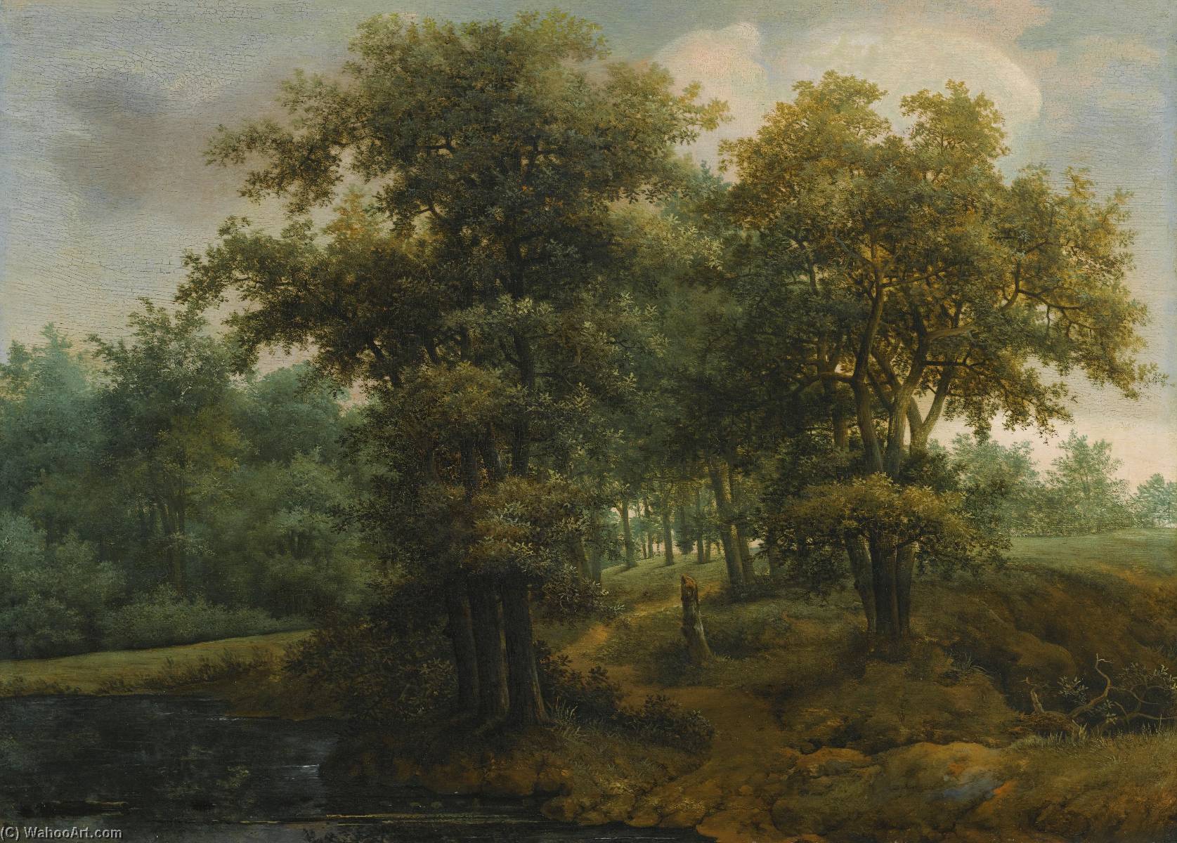Woodland Scene — Johannes De Lagoor