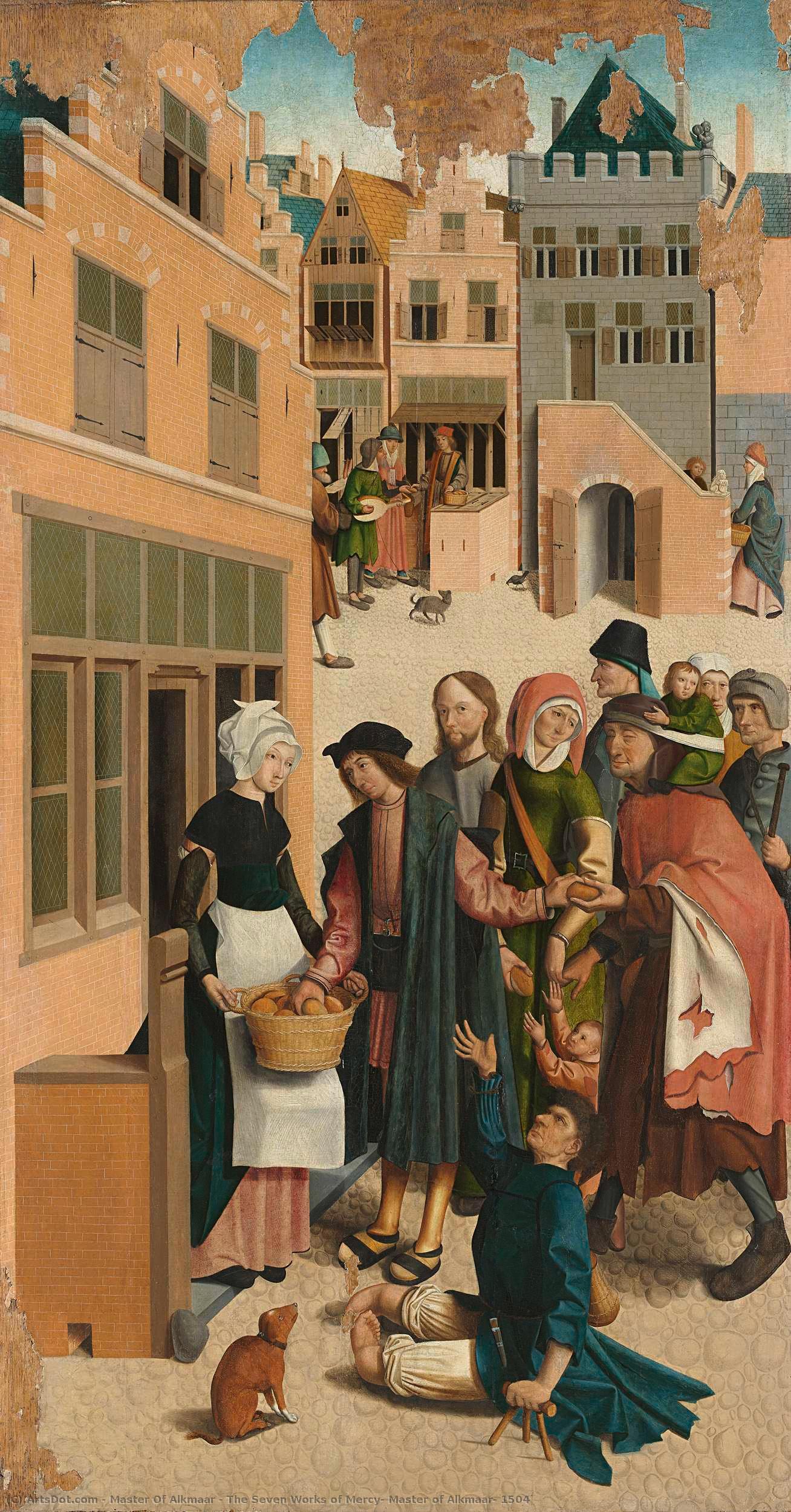 The Seven Works Of Mercy, Master Of Alkmaar, 1504 — Master Of Alkmaar