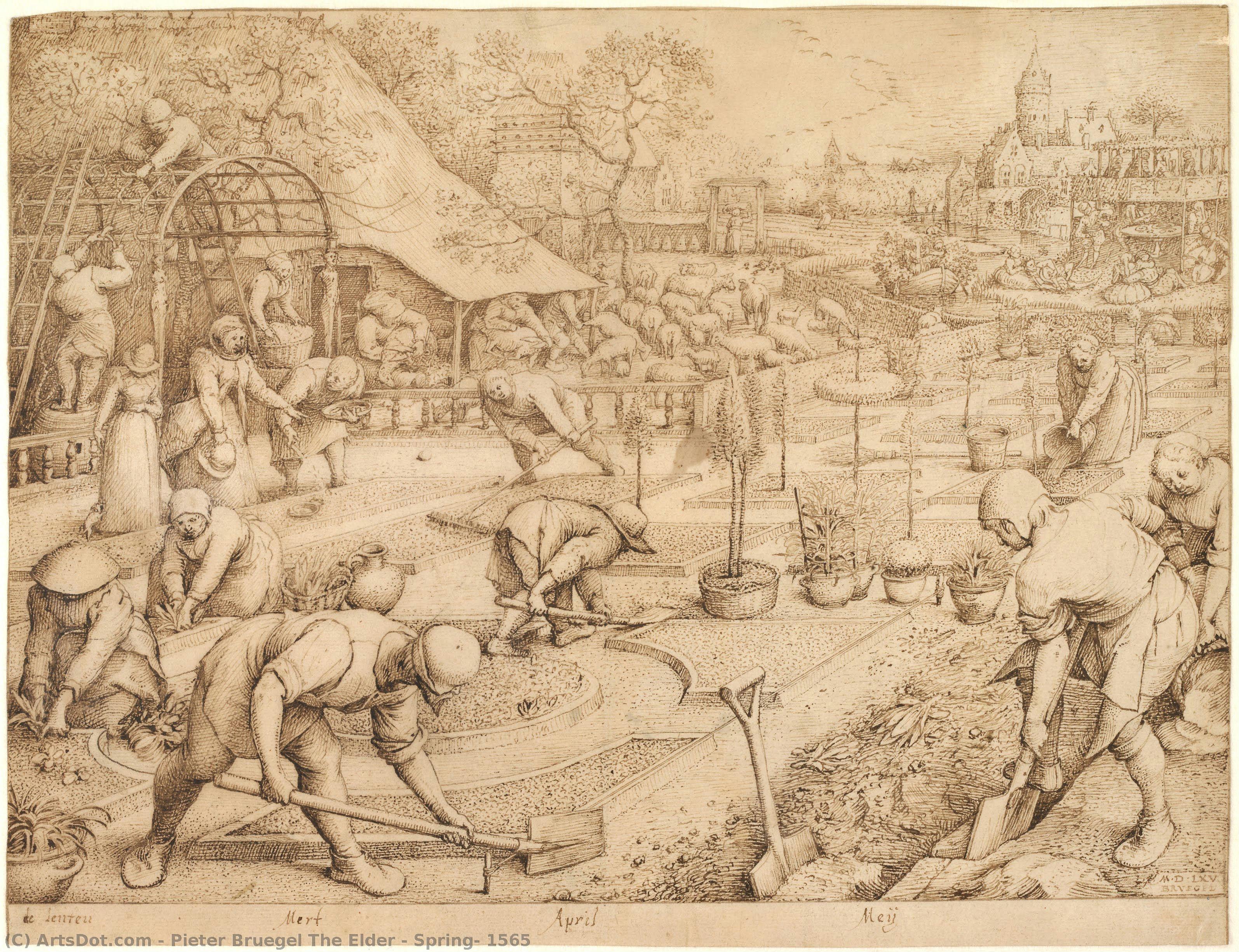 Primavera, 1565 — Pieter Bruegel El Viejo