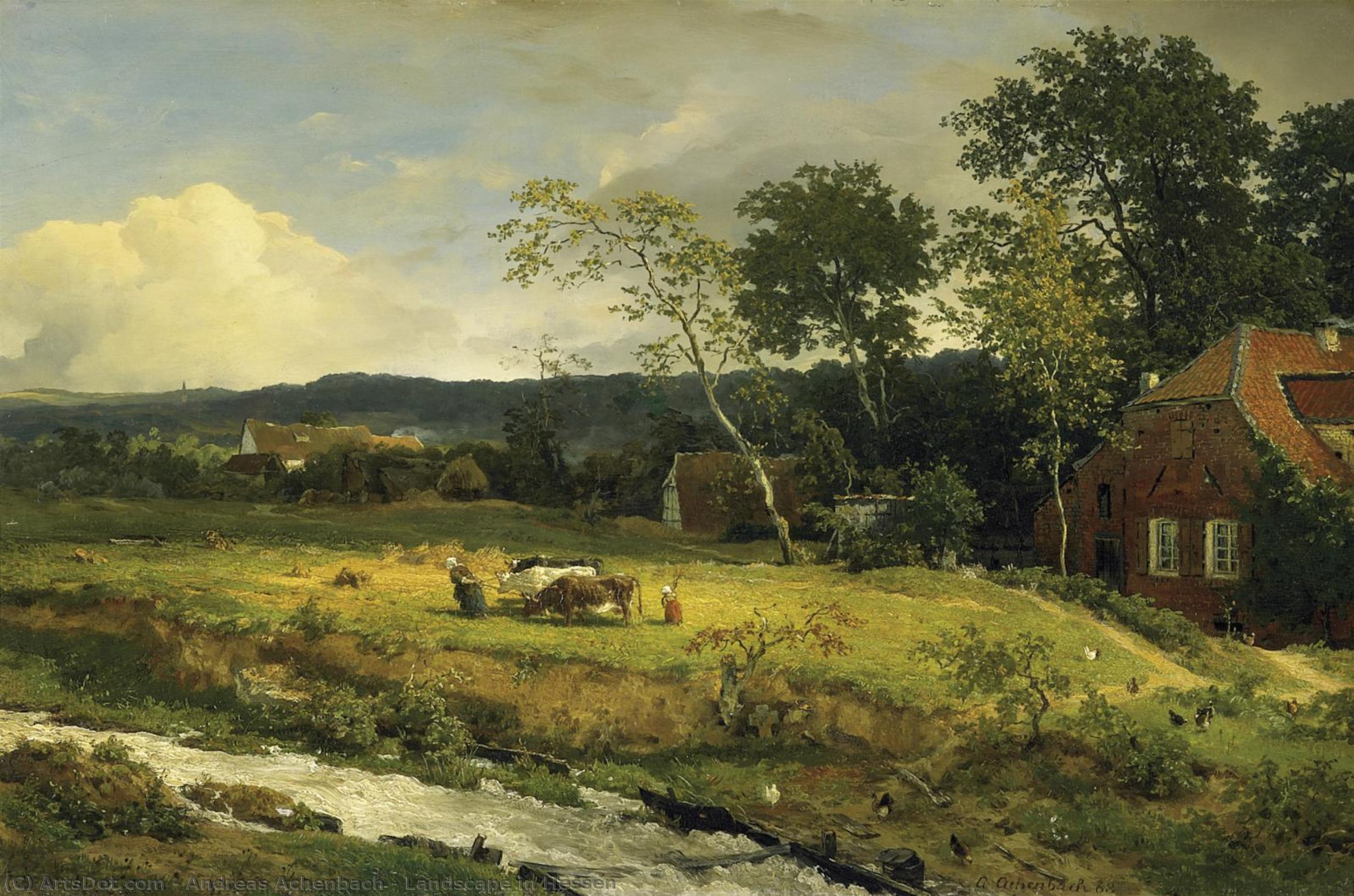 Landscape In Hessen — Андреас Аченбах