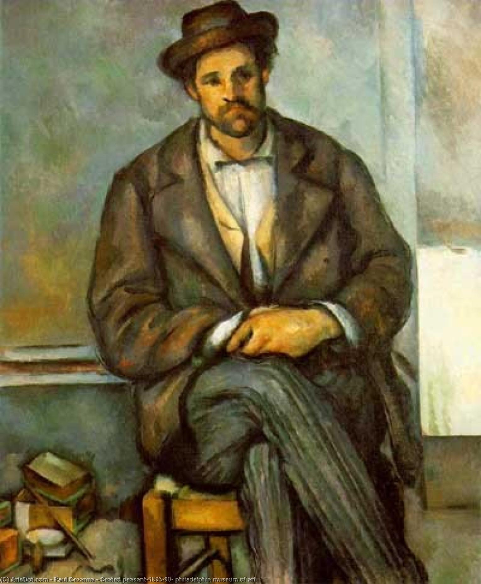 Seated Peasant,1895-90, Philadelphia Museum Of Art — Pol Sezan