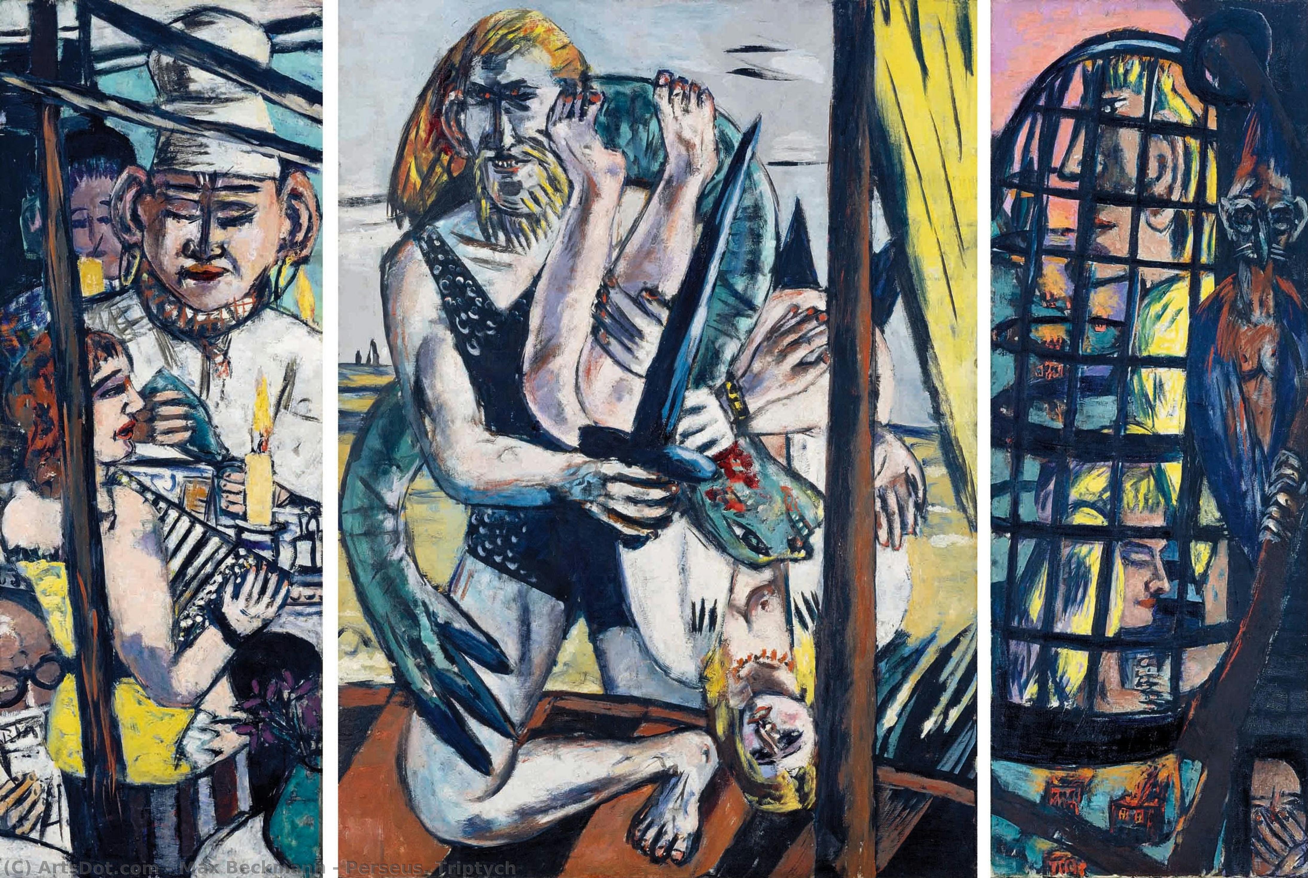 Perseus. Triptych — Макс Бекманн