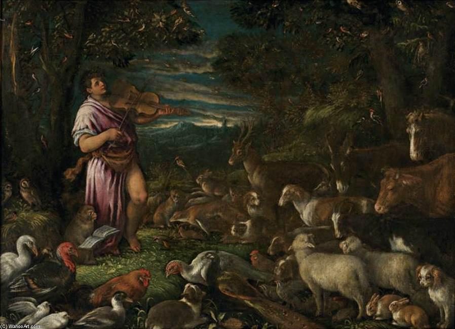Orpheus Charming The Animals — Francesco Bassano The Younger