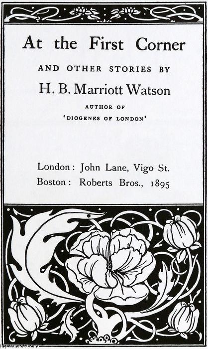 At The First Coner — Aubrey Vincent Beardsley