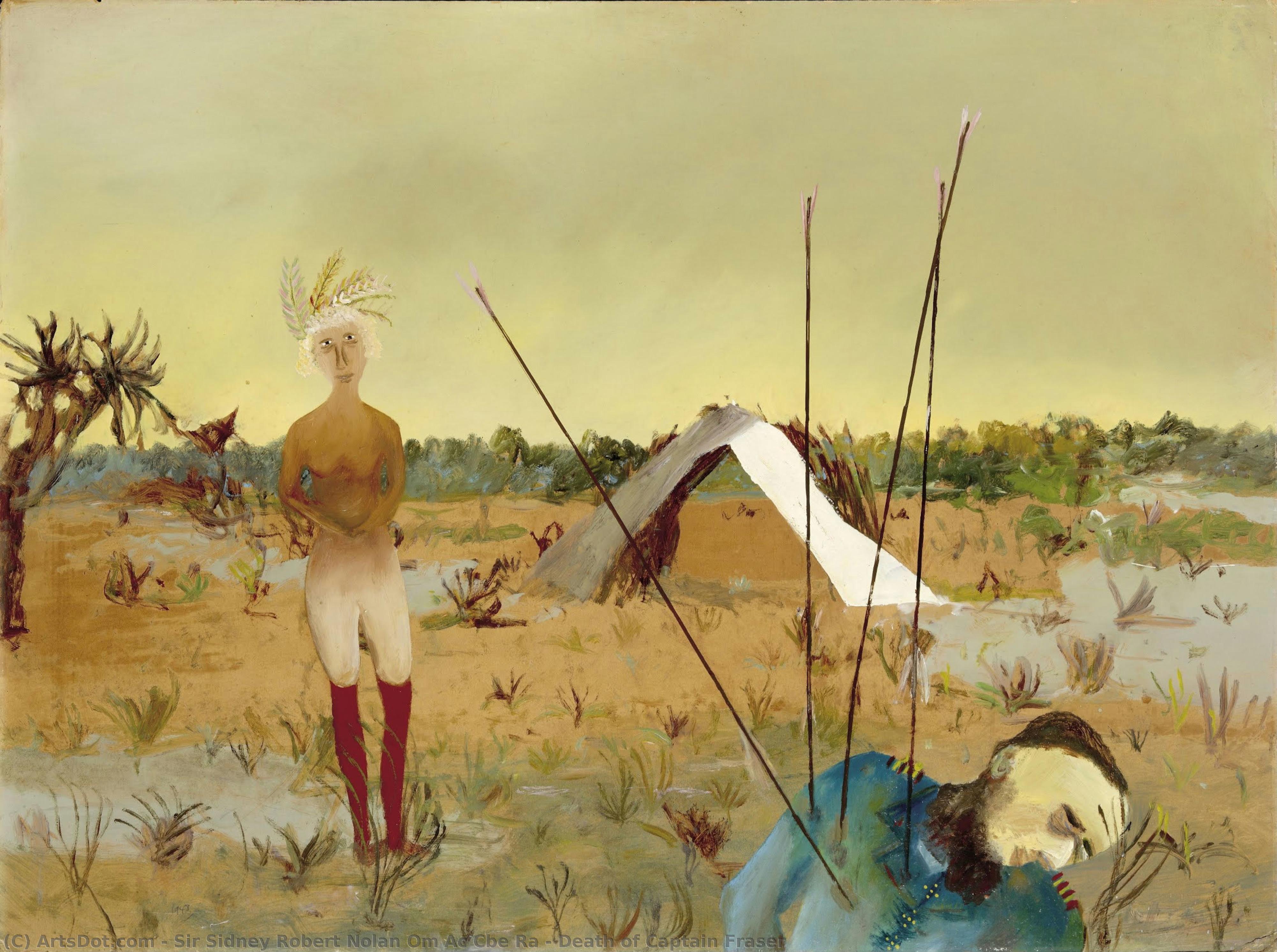 Death Of Captain Fraser — Sir Sidney Robert Nolan