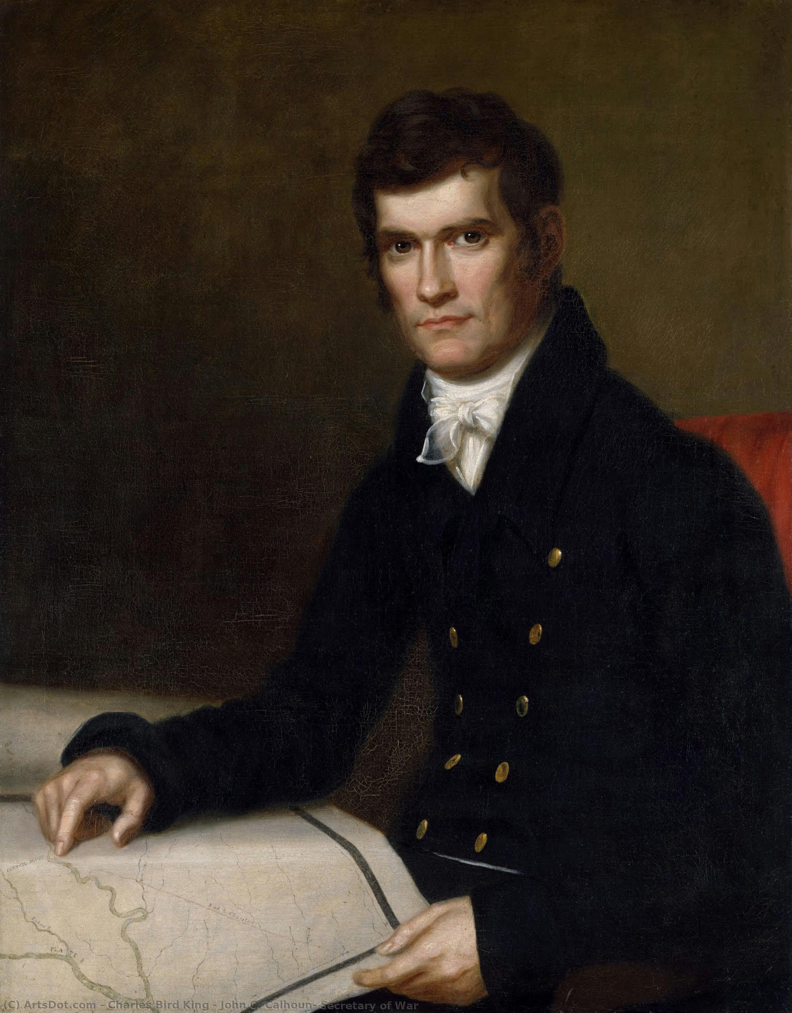John C. Calhoun, Secretary Of War — Čarls Burd King