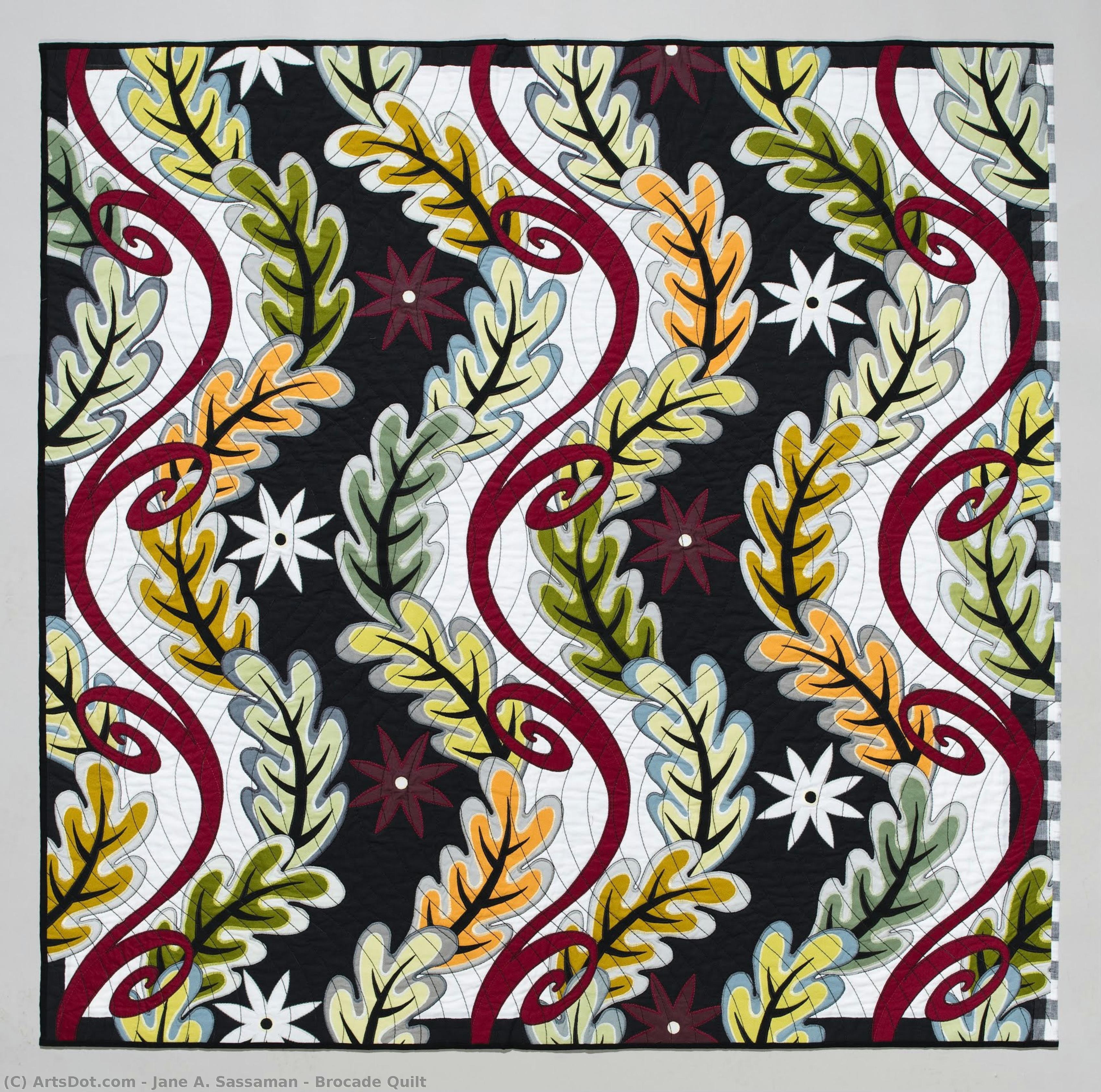 Brocade Quilt — Jane A. Sassaman