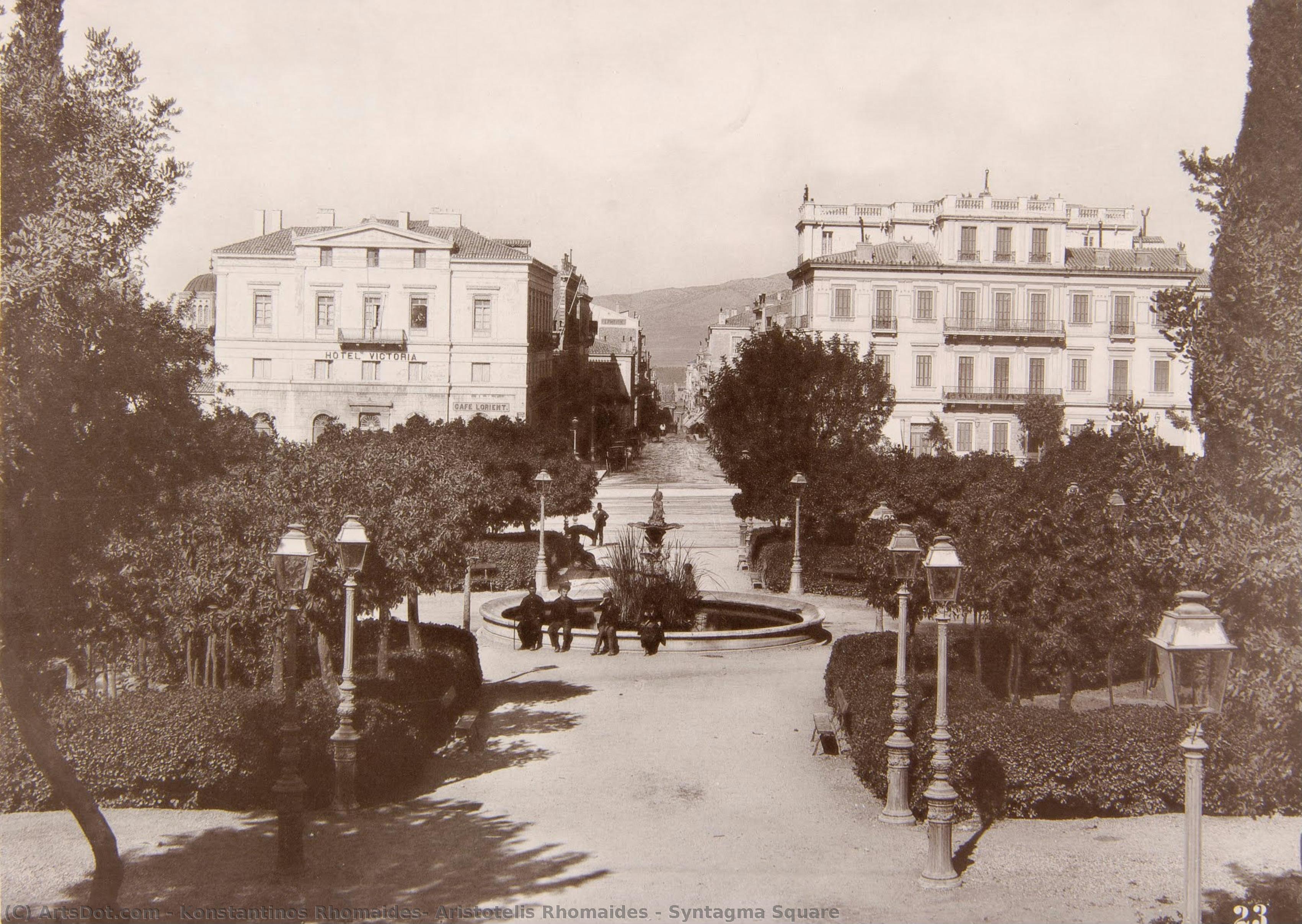 Syntagma Square — Konstantinos Rhomaides, Aristotelis Rhomaides