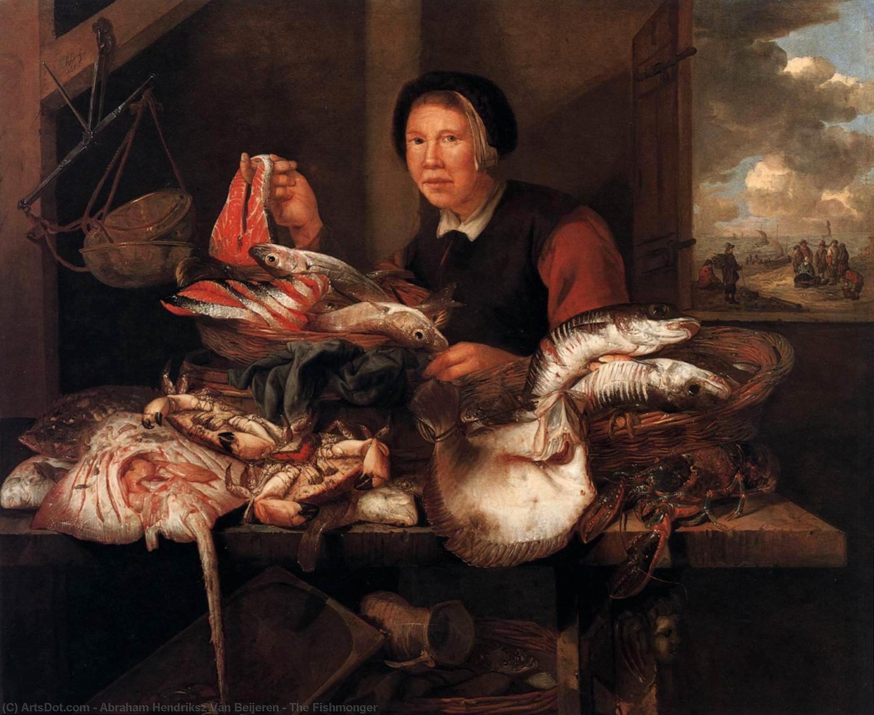 The Fishmonger — Абрахам Хендрикс Ван Бэйерен