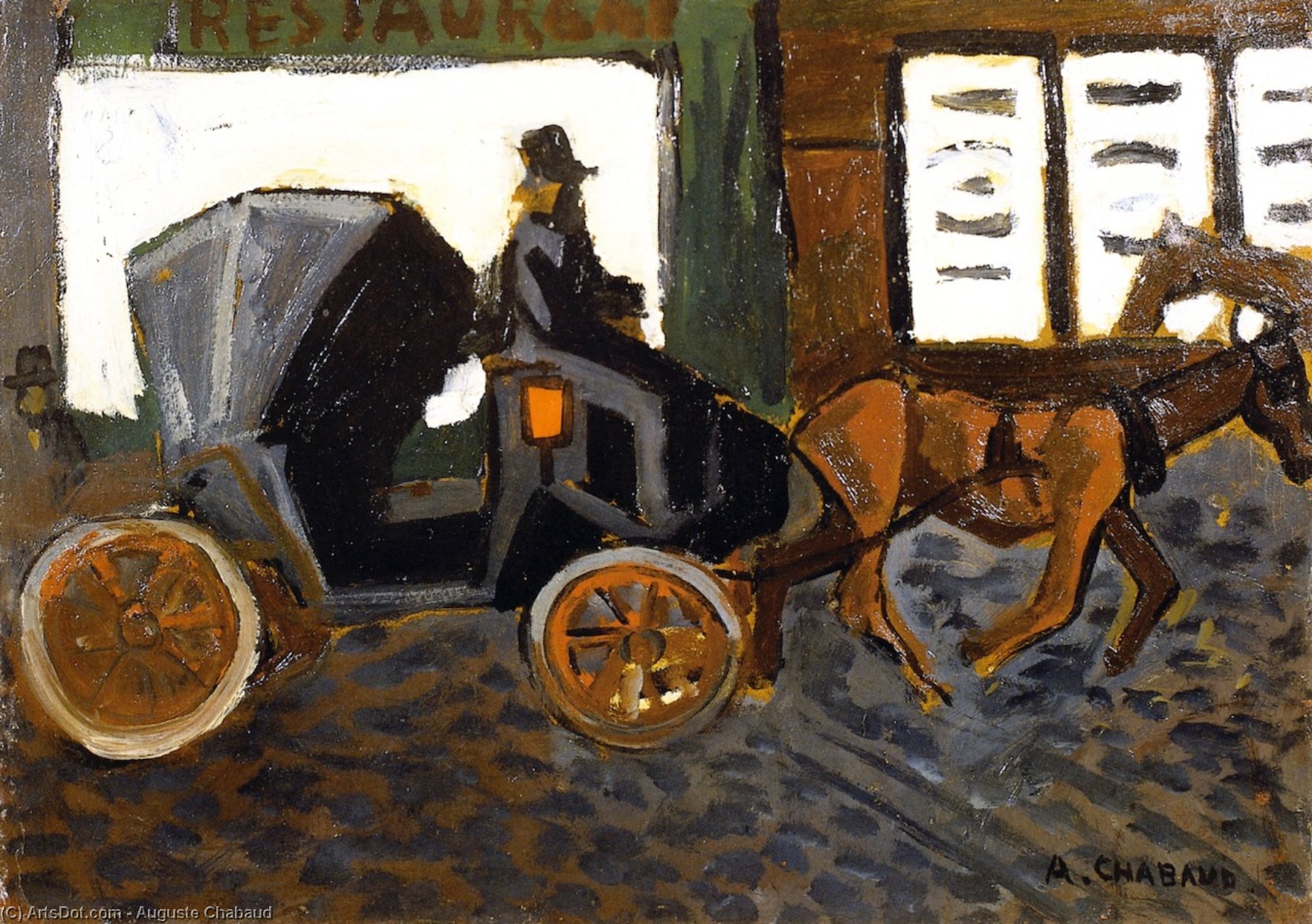 The Carriage — Огюст Шабо