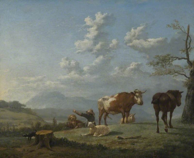 Pastoral Landscape — Karel Dujardin