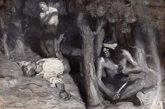 I Thank Him For The Knowledge That- I Shall Not Tell — N.c. Wyeth