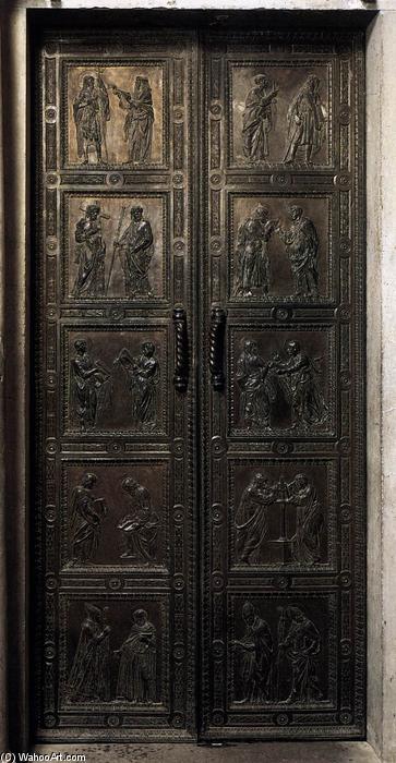 Door With The Representation Of Apostles — Donatello