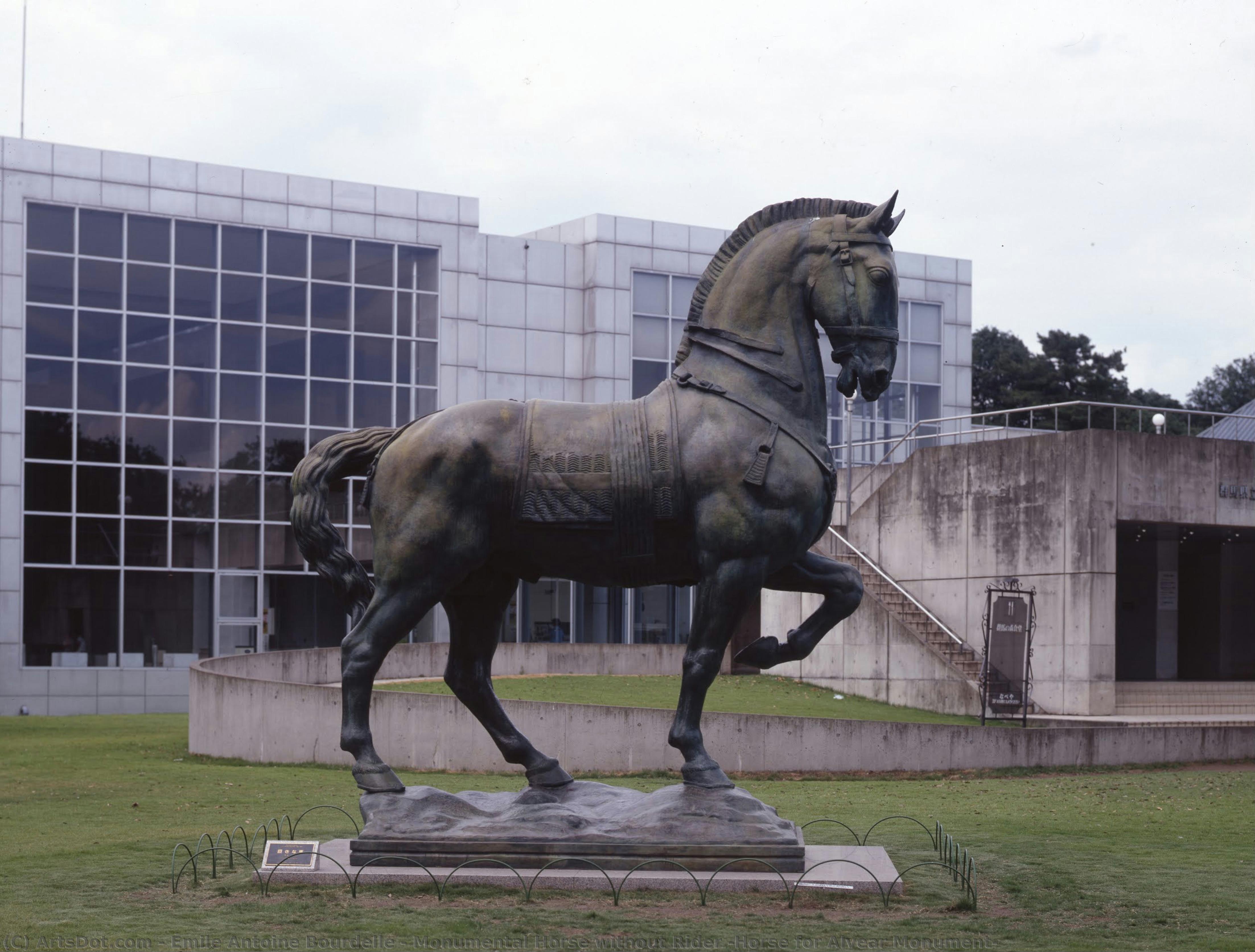 Monumental Horse Without Rider (horse For Alvear Monument) — Émile Antoine Bourdelle