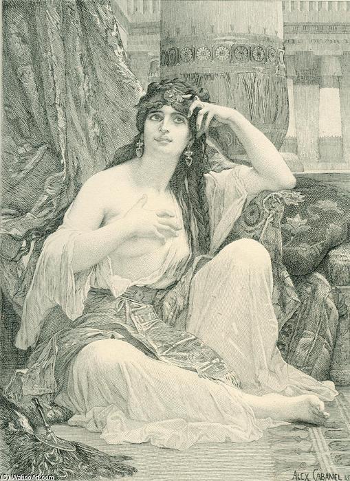 Engaving After Cabanel's 'the Sulamite' — Alexandre Cabanel