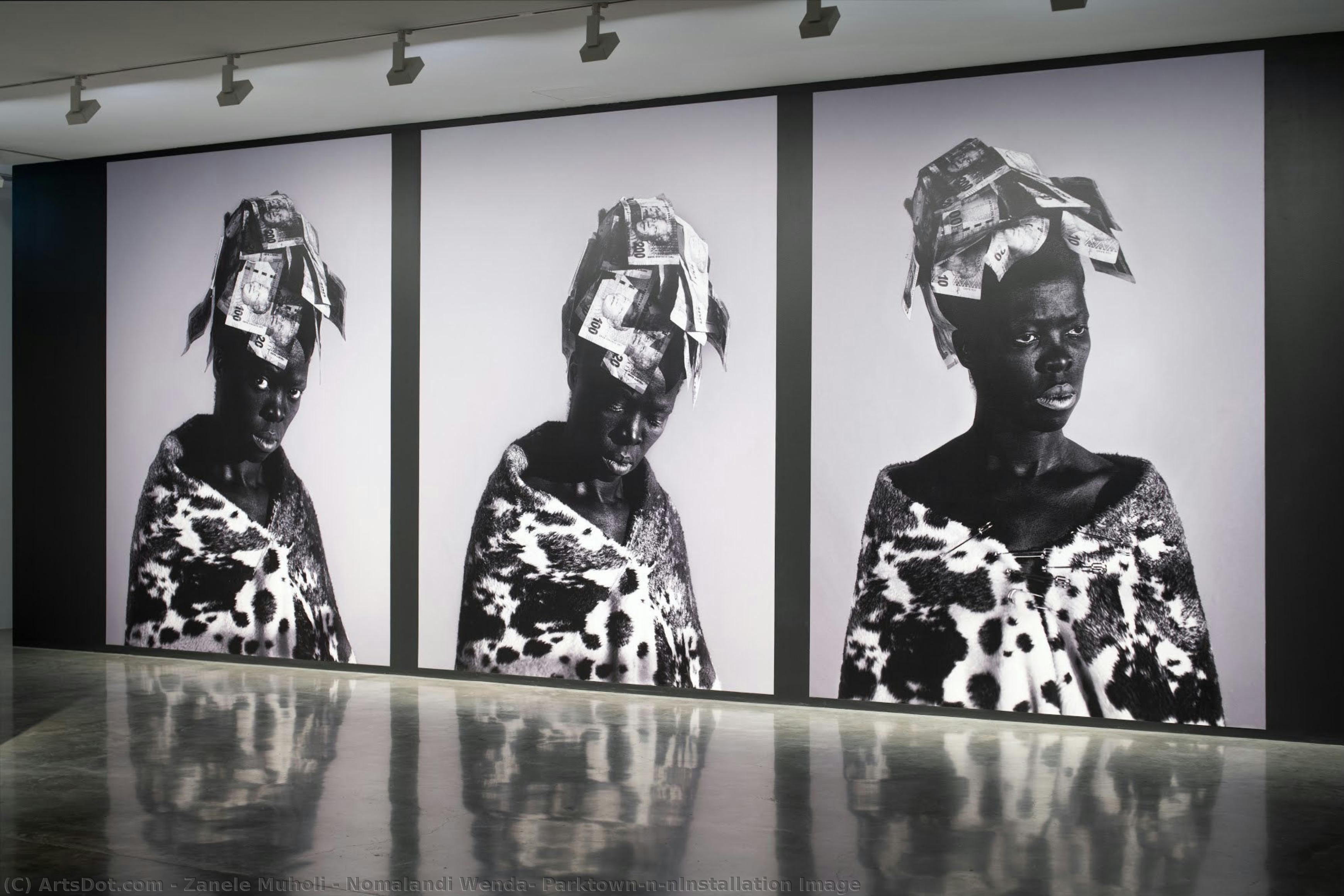 Nomalandi Wenda, Parktown\n\ninstallation Image — Zanele Muholi