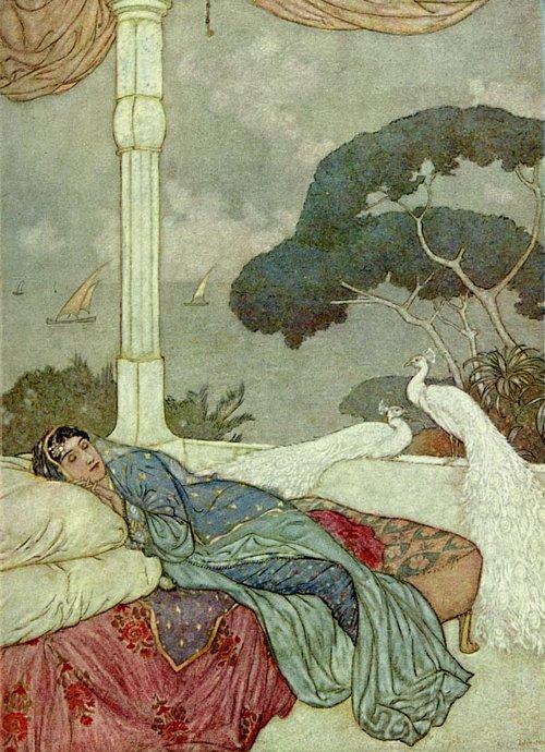 The Rubaiyat. Heav'n But The Vision Of Fulfill'd Desire — Edmund Dulac