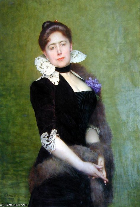 Portrait Of A Lady — Jules Joseph Lefebvre