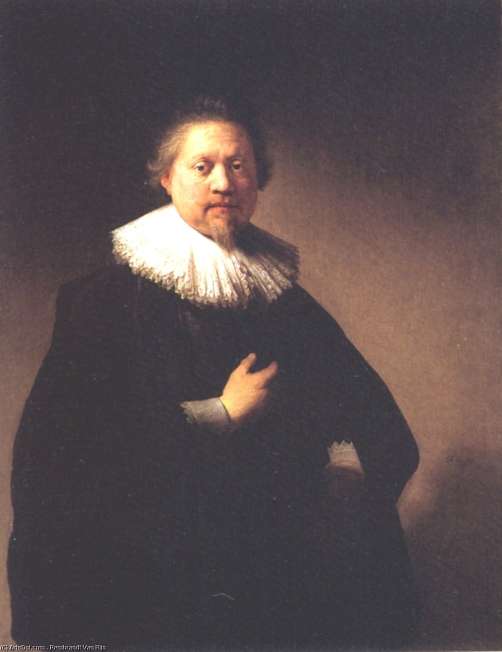 Portrait De Un Hombre — Rembrandt Van Rijn