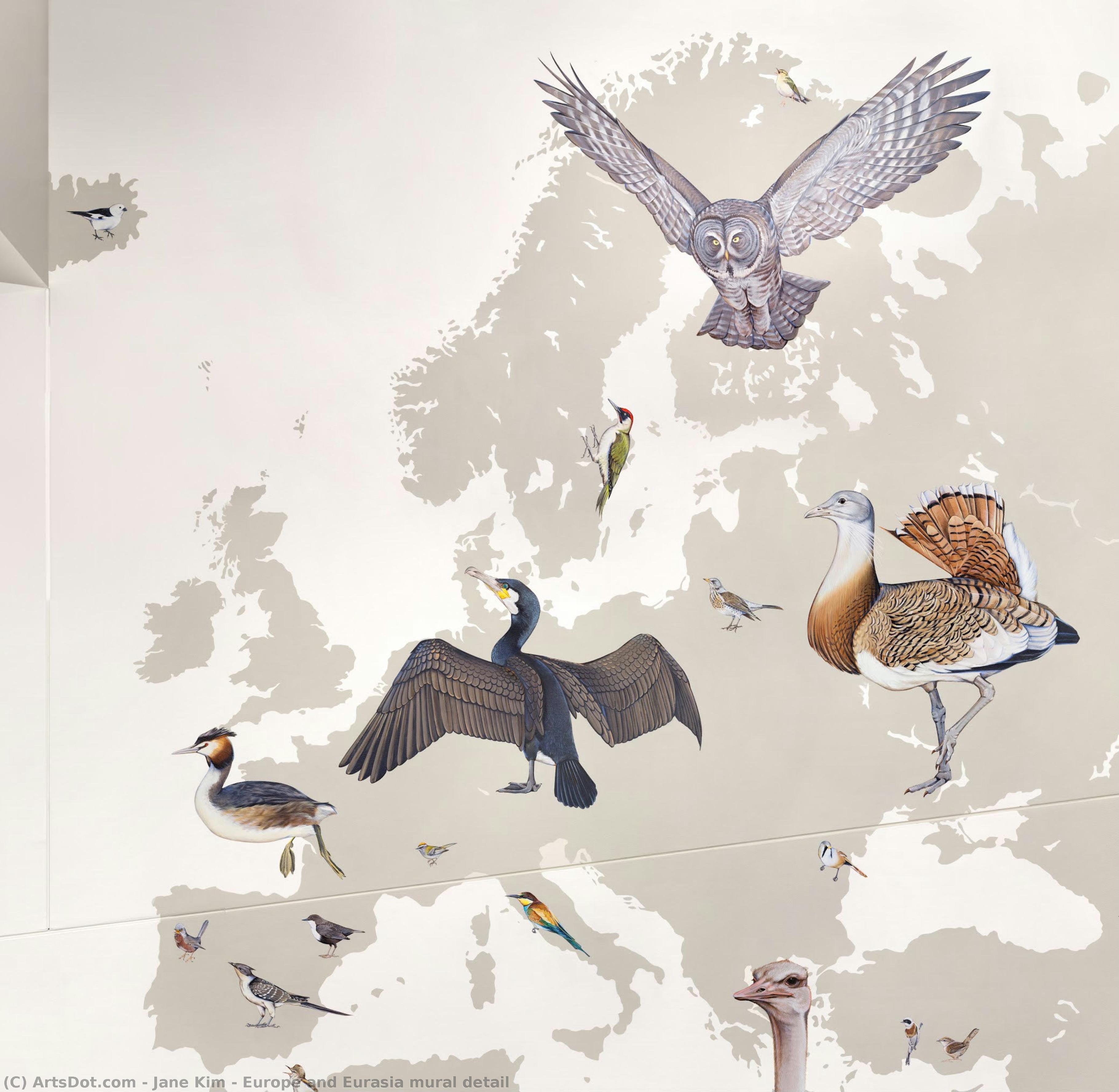 Europe And Eurasia Mural Detail — Джейн Ким