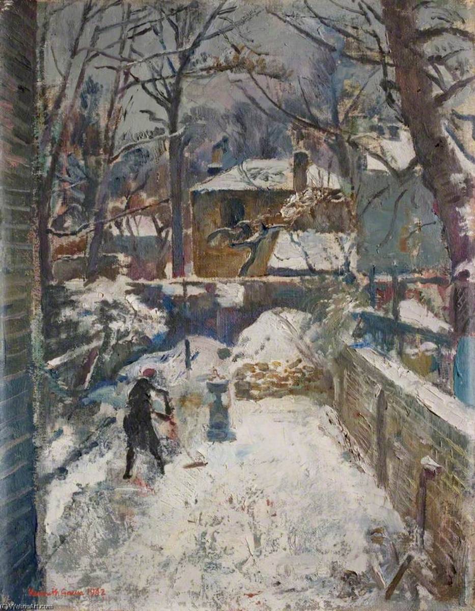 Chelsea Garden Under Snow (the Black Spider) — Kenneth Green