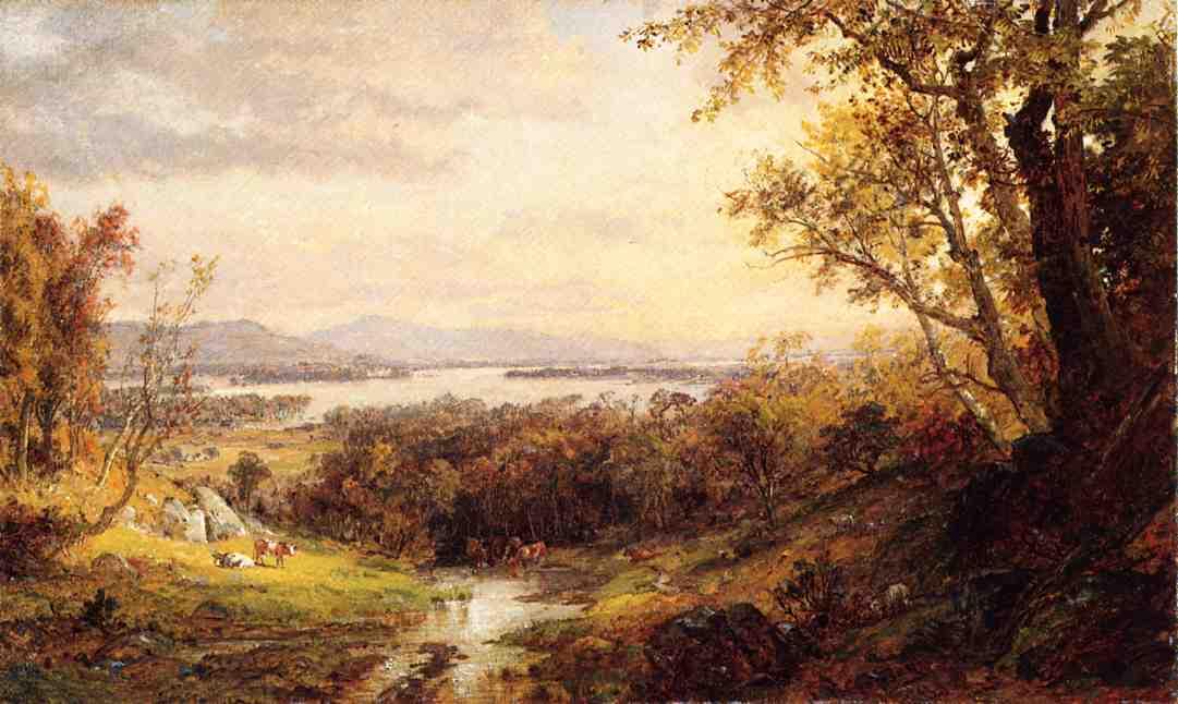 View Of The Hudson 1 — Jasper Francis Cropsey