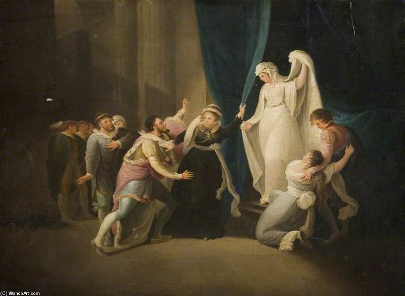 Scene From Shakespeare's 'a Winter's Tale' — William Hamilton