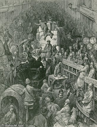 London Street Scene — Доре, Гюстав