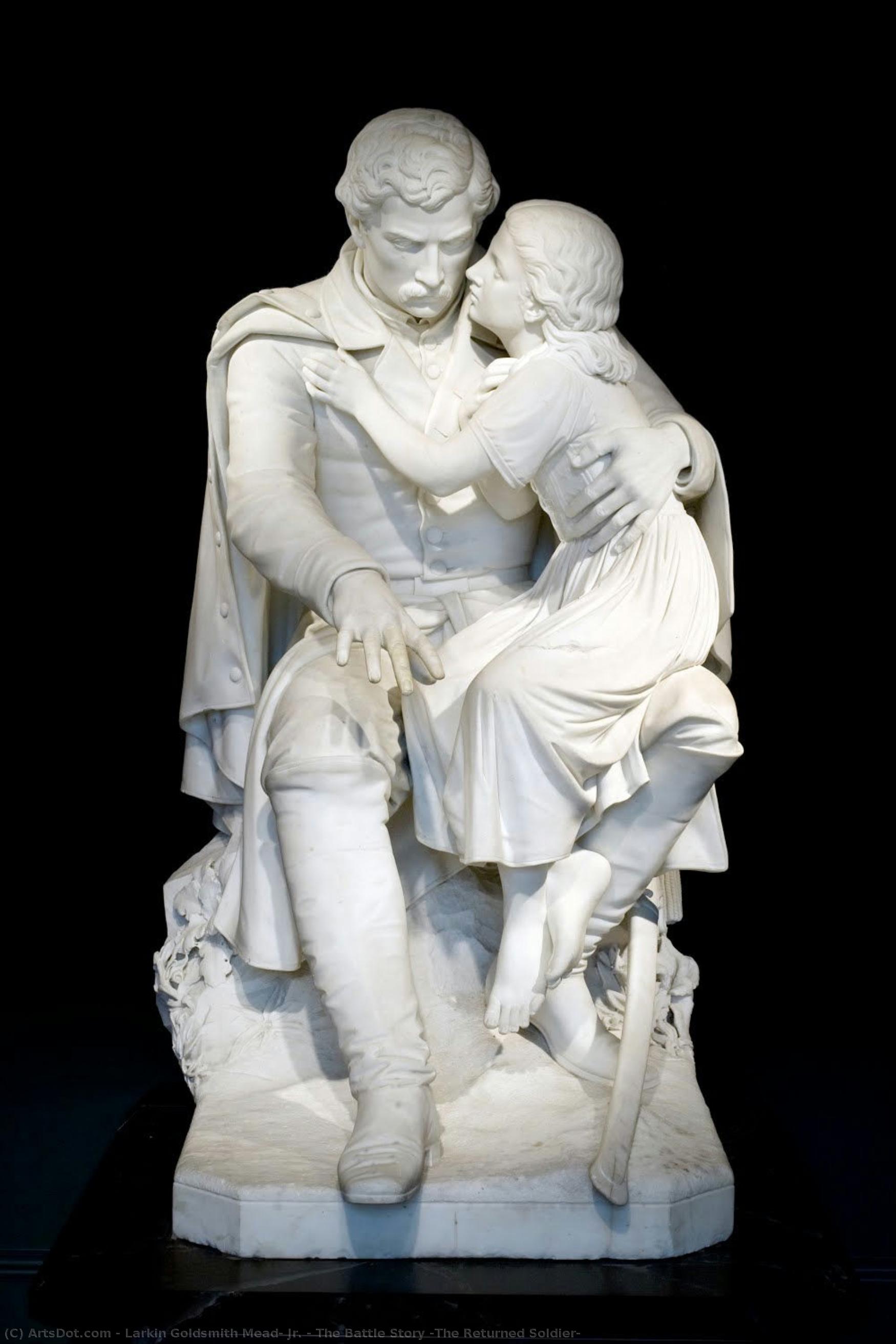 The Battle Story (the Returned Soldier) — Larkin Goldsmith Mead Jr.
