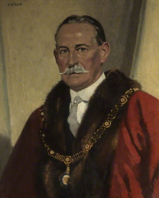 Alderman Cedric Chivers (1854–1929) — ウィリアム・オルペン