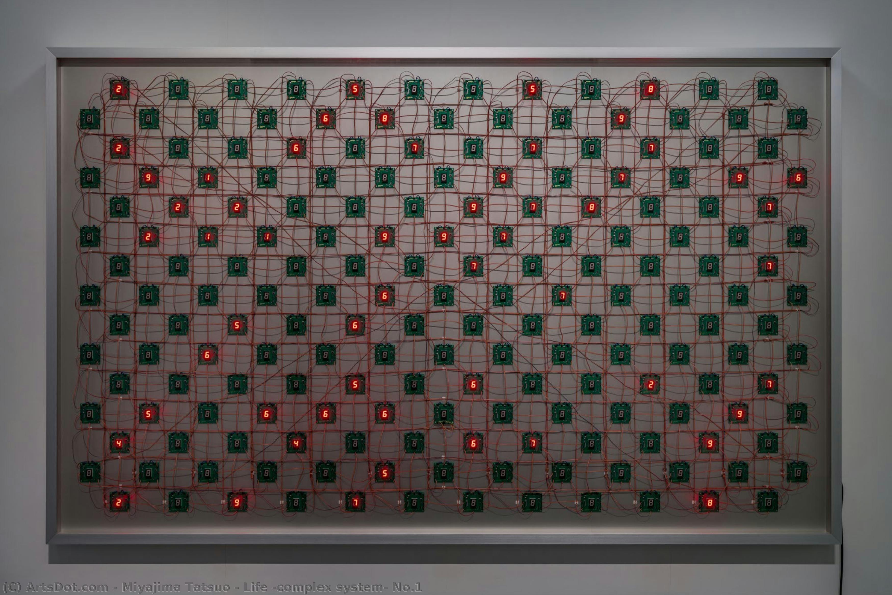 Life (complex System) No.1 — Tatsuo Miyajima
