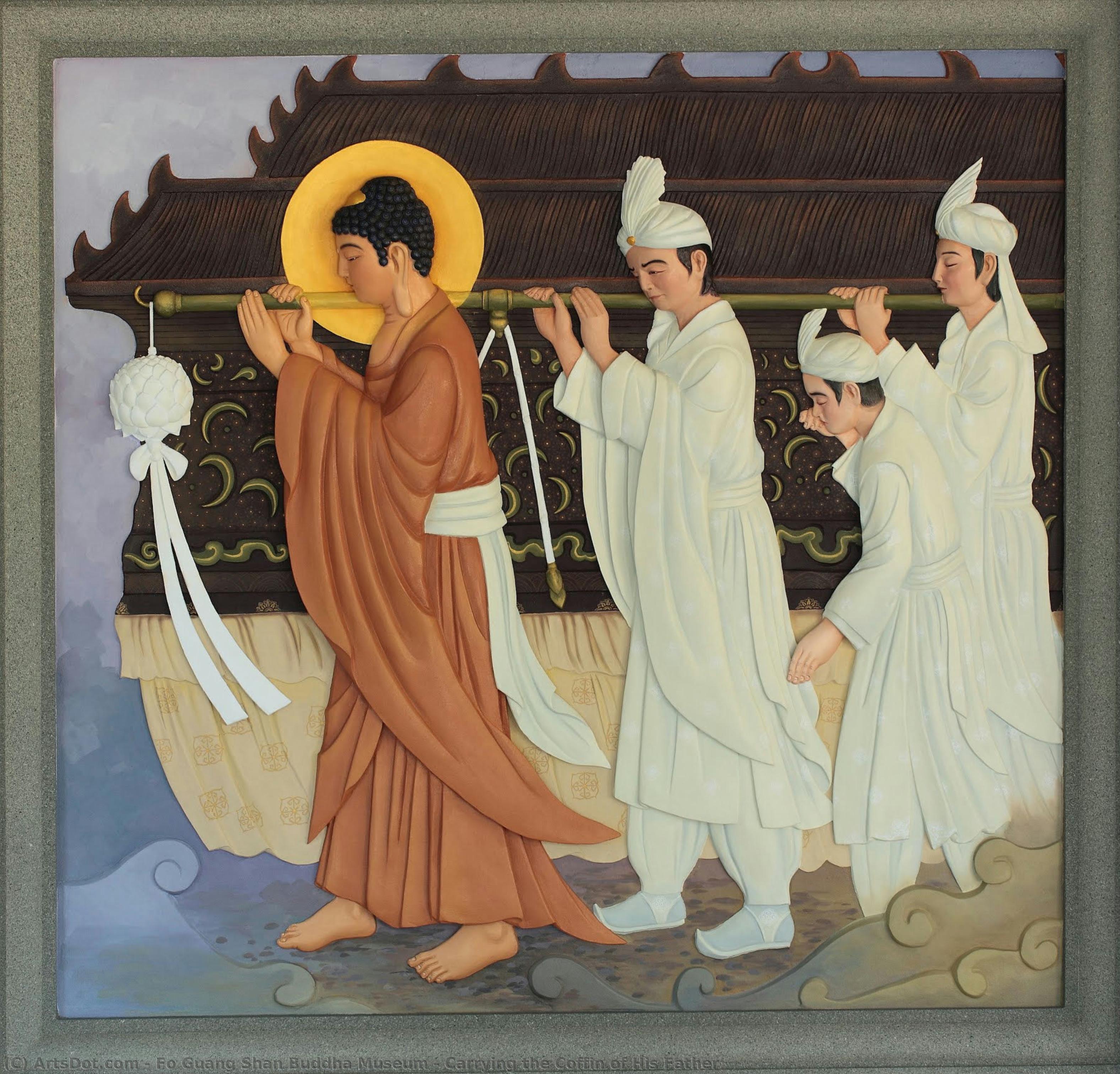 Llevando El Ataúd De Su Padre — Museo Del Buda De Fo Guang Shan