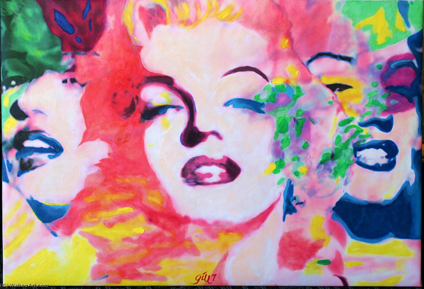 Triple Marilyn Acrylic — ジェームズ・ギル