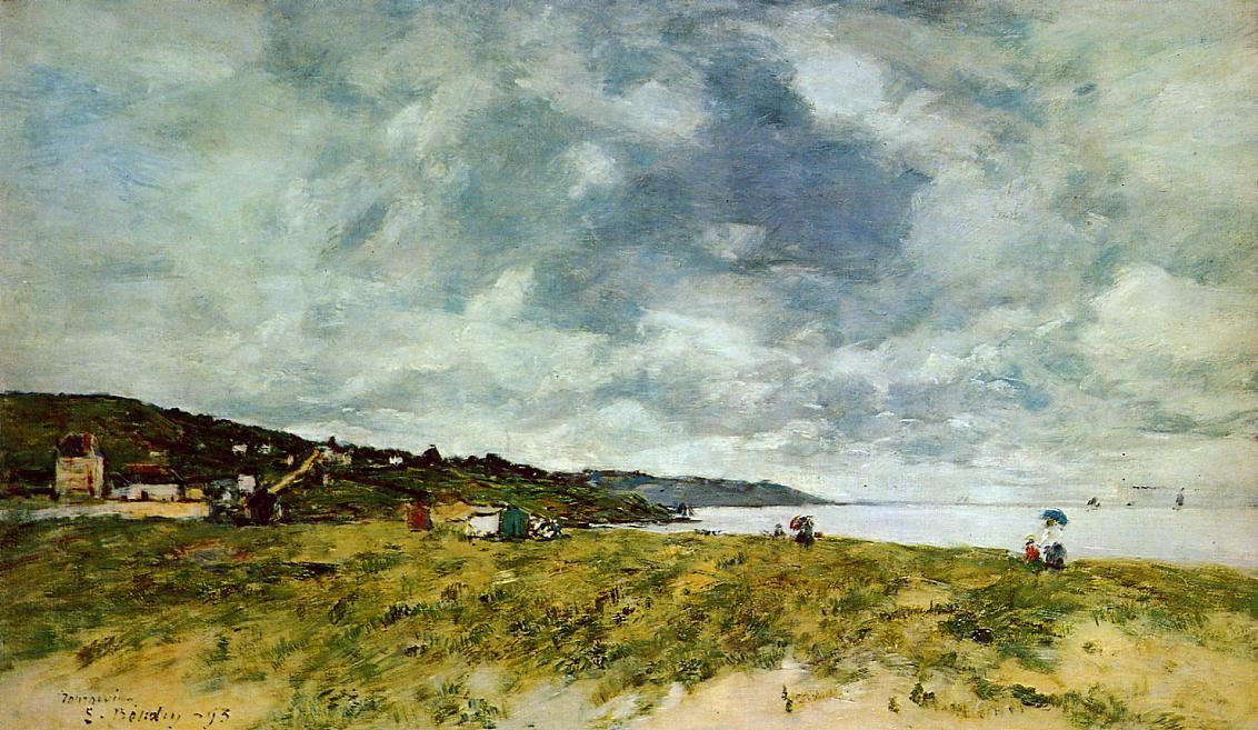 The Shore At Tourgeville — Eugène Louis Boudin