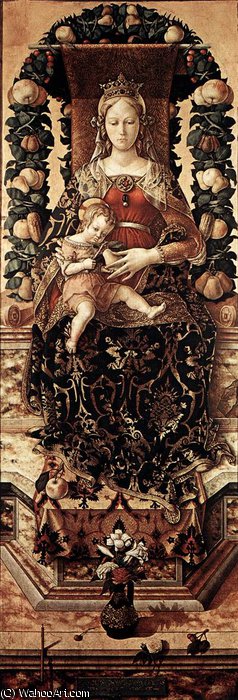 The Madonna Of The Taper — Carlo Crivelli