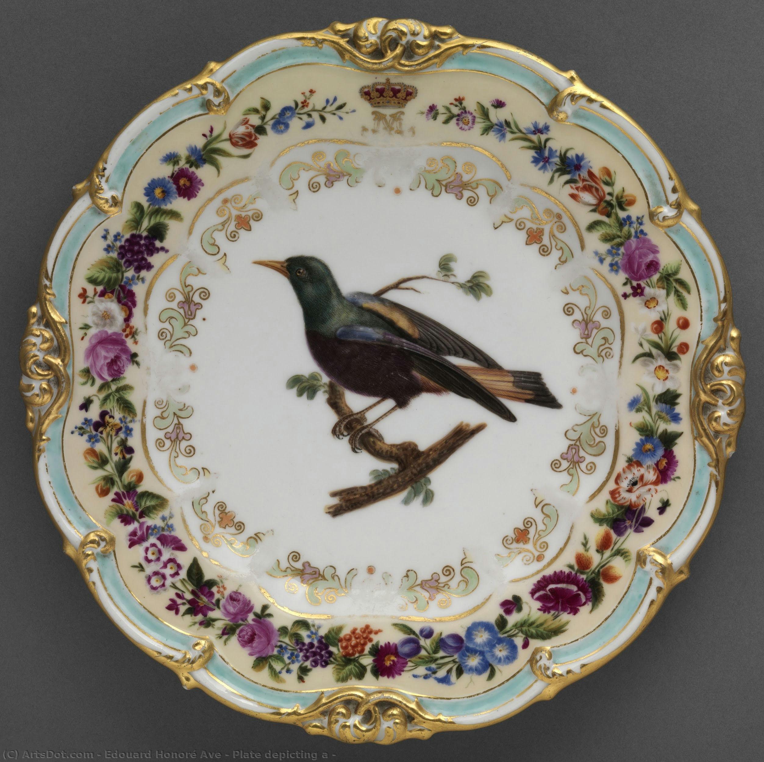 Plate Depicting A — Edouard Honoré Ave