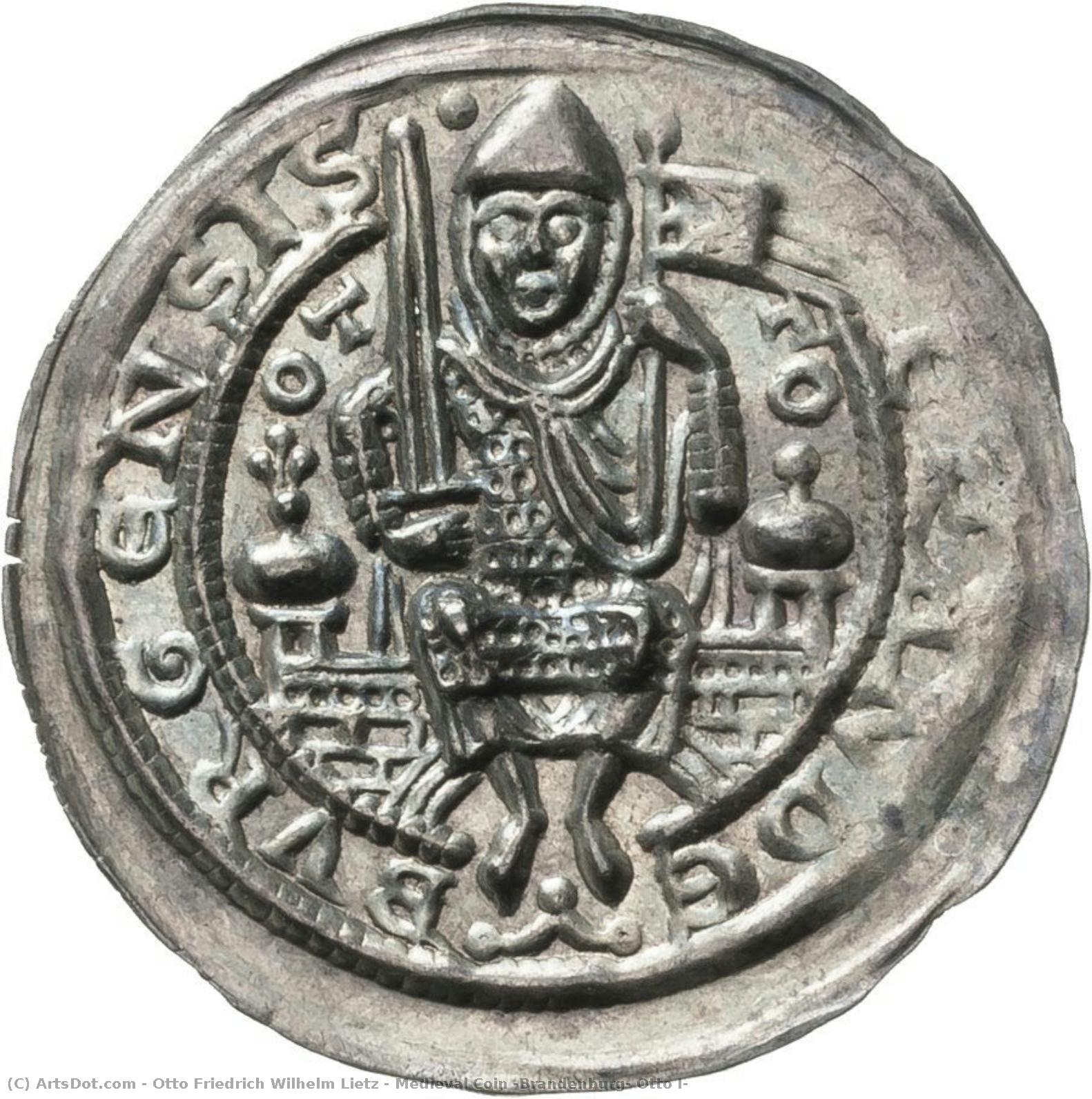Medieval Coin (brandenburg: Otto I) — Otto Friedrich Wilhelm Lietz