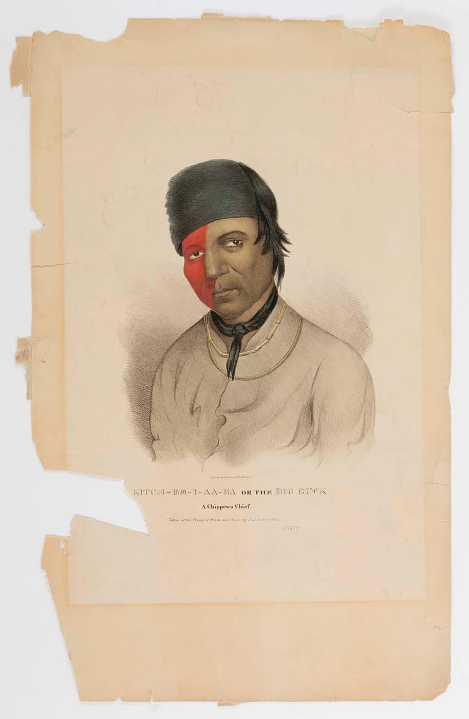 Kitch Ee I Aa Ba, Big Buck, A Chippewa Chief — James Otto Lewis