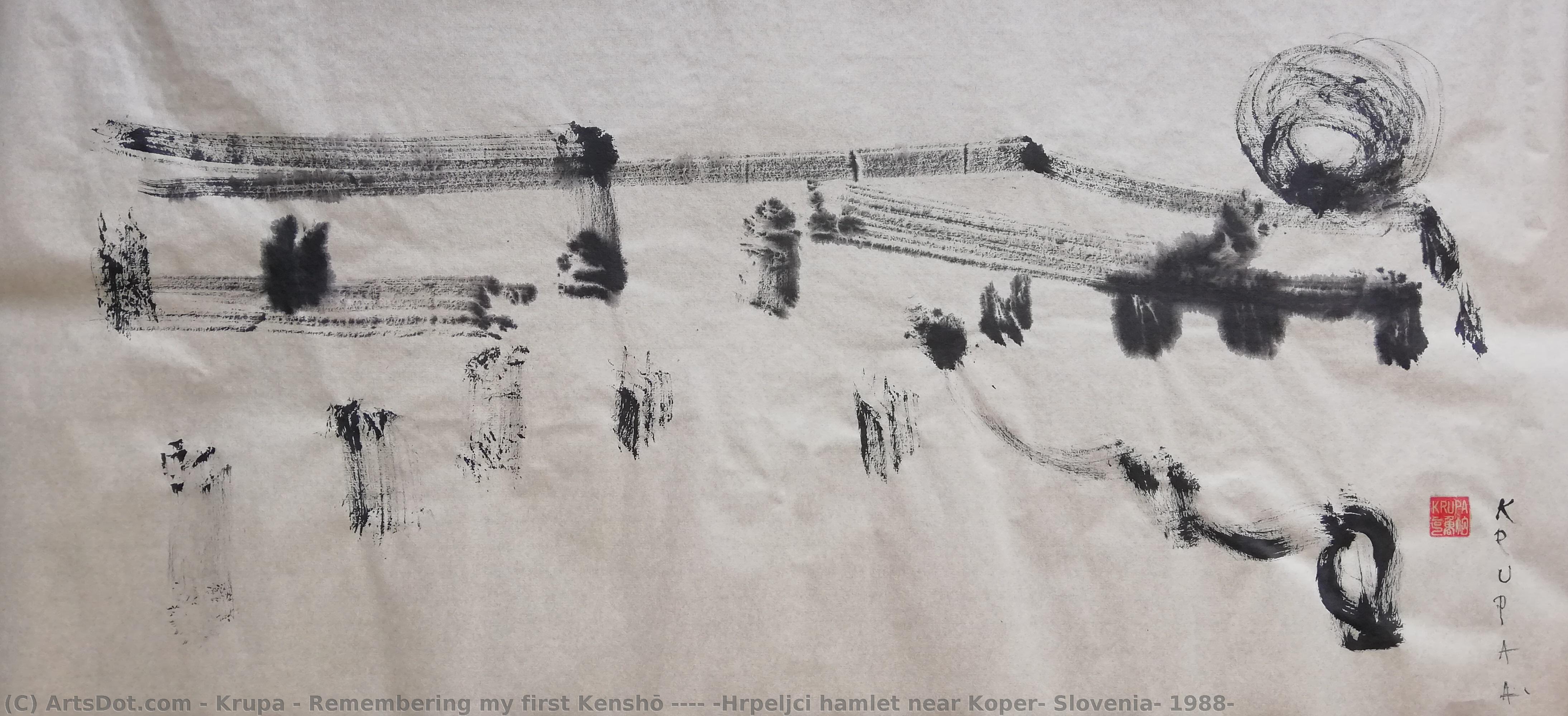 Remembering My First Kenshō (見性) /hrpeljci Hamlet Near Koper, Slovenia, 1988 — Alfred Freddy Krupa